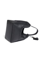 Flat view of the 51 Large Bucket bag with accessories, emphasizing its versatility and timeless elegance.
