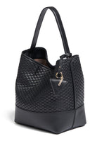Side profile of the 51 Large Bucket Bag, highlighting its spacious and elegant structure.