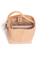 Interior of the 51 Large Bucket Bag, featuring a spacious compartment and premium cotton lining.